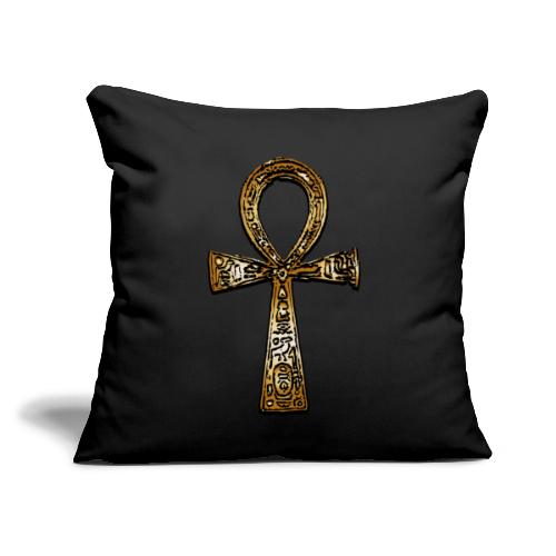 Ankh - Throw Pillow Cover 17.5” x 17.5”