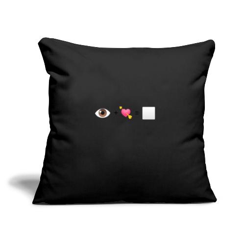 Fill in the blank Shirts - Throw Pillow Cover 17.5” x 17.5”