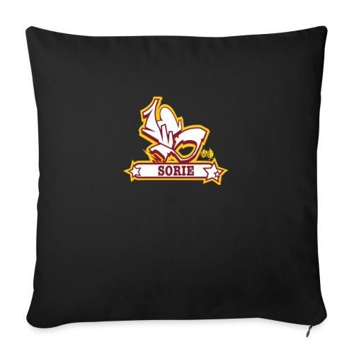 SORIE REDSTARS - Throw Pillow Cover 17.5” x 17.5”