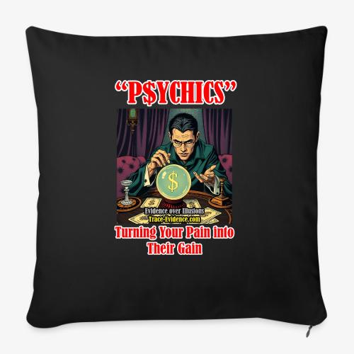 P$YCHICS - Throw Pillow Cover 17.5” x 17.5”