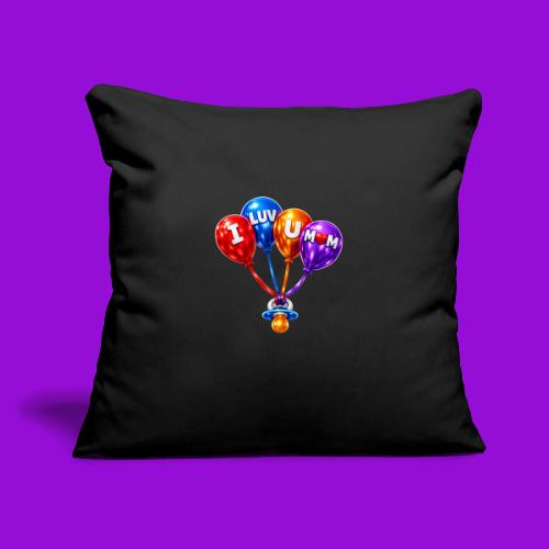 Balloon Love❤️ - Throw Pillow Cover 17.5” x 17.5”