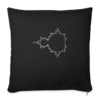 8bitBrot - Throw Pillow Cover 17.5” x 17.5” - black - Front