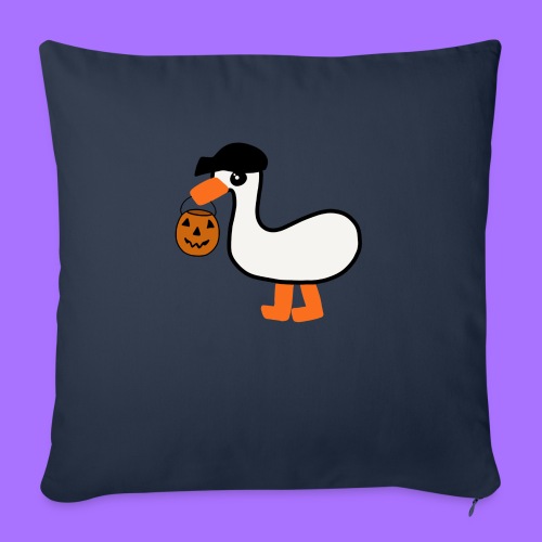 Emo Goose (Halloween 2021) - Throw Pillow Cover 17.5” x 17.5”