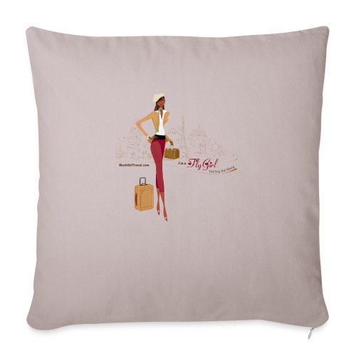 BrowOutfitPNG png - Throw Pillow Cover 17.5” x 17.5”