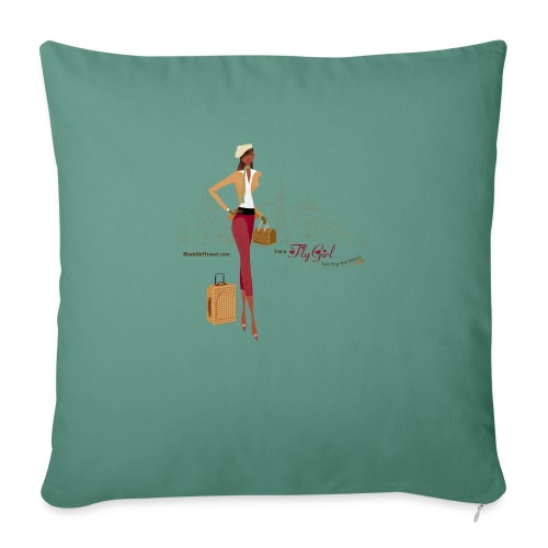 BrowOutfitPNG png - Throw Pillow Cover 17.5” x 17.5”