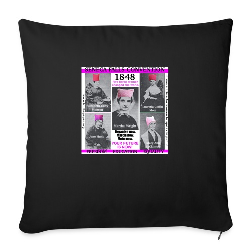 Seneca Falls 5 - Throw Pillow Cover 17.5” x 17.5”