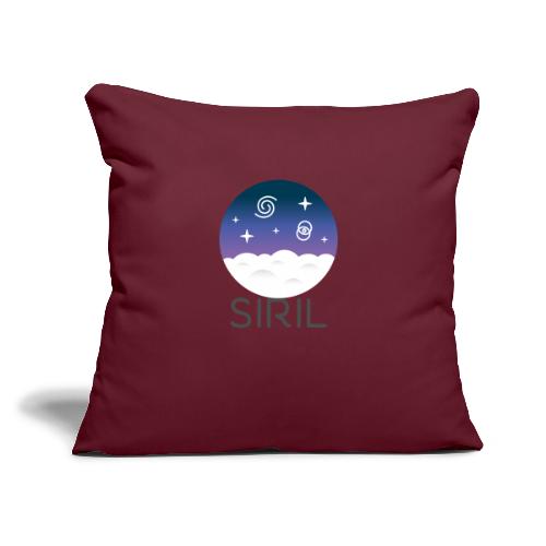 Siril logo 2021 - Throw Pillow Cover 17.5” x 17.5”