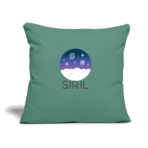 Siril logo 2021 - Throw Pillow Cover 17.5” x 17.5”