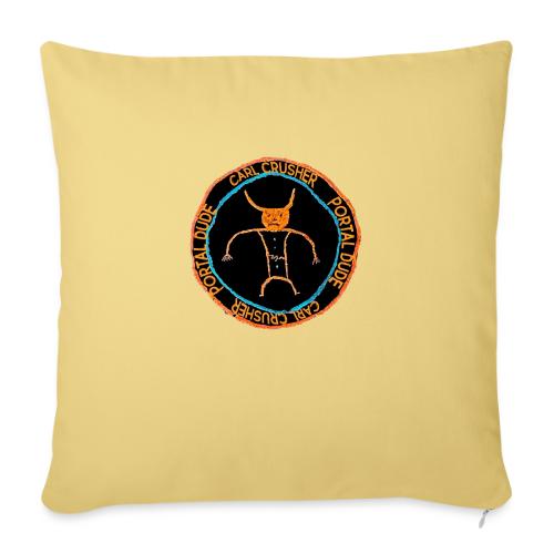 Portal Dude - Throw Pillow Cover 17.5” x 17.5”
