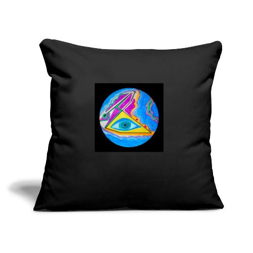 34 - Throw Pillow Cover 17.5” x 17.5”