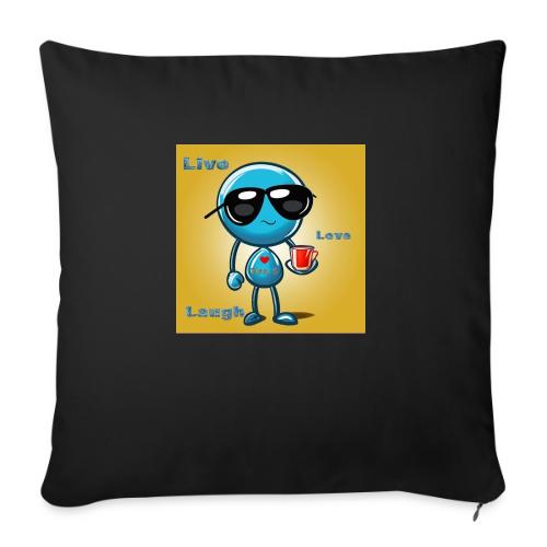 Live. Laugh. Love - Throw Pillow Cover 17.5” x 17.5”
