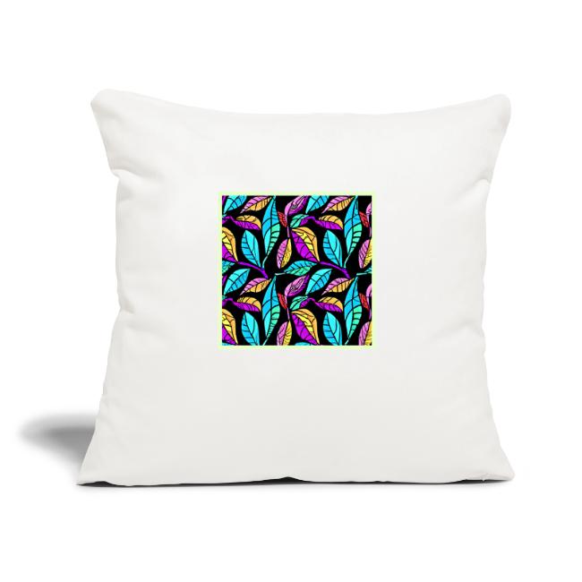 Stained Glass Leaves Design