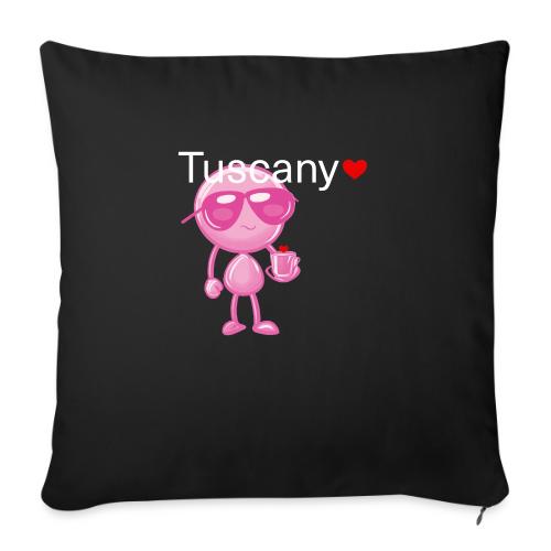 Smoon City_Tuscany Pink - Throw Pillow Cover 17.5” x 17.5”