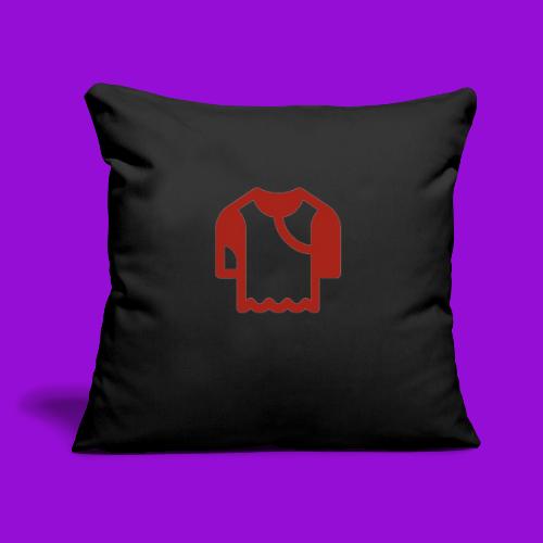 Logo outline - Throw Pillow Cover 17.5” x 17.5”