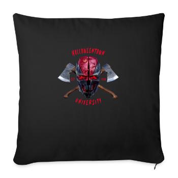 Halloween, Halloweentown Shirt - Throw Pillow Cover 17.5” x 17.5” - black - Front