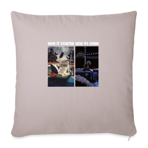 Emily Valentine Shirt - Throw Pillow Cover 17.5” x 17.5”