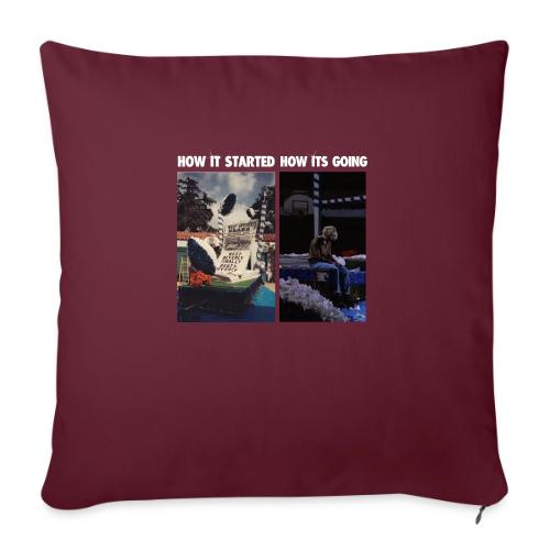 Emily Valentine Shirt - Throw Pillow Cover 17.5” x 17.5”