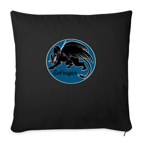 Esfinges Logo - Throw Pillow Cover 17.5” x 17.5”