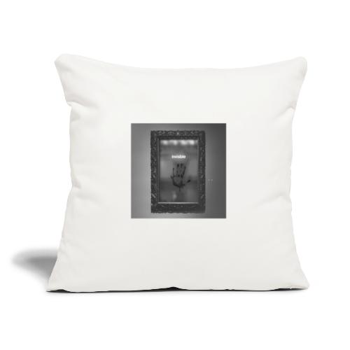 Invisible Album Art - Throw Pillow Cover 17.5” x 17.5”