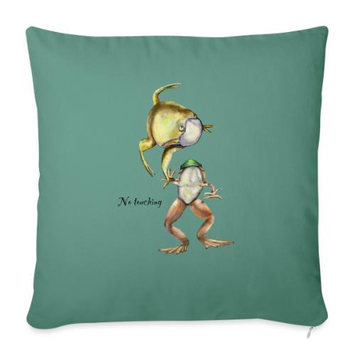 Two frogs - Throw Pillow Cover 17.5” x 17.5”