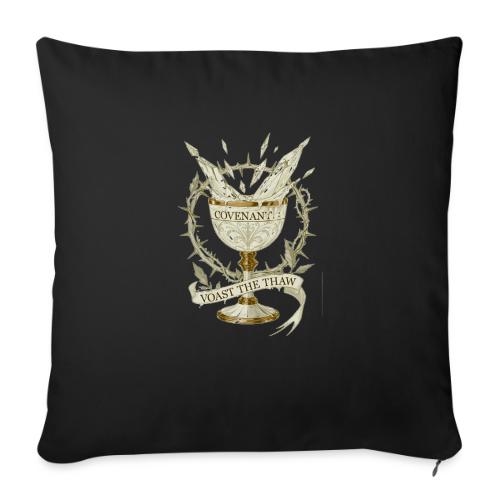 Frosted Chalice Covenant T-Shirt - Throw Pillow Cover 17.5” x 17.5”