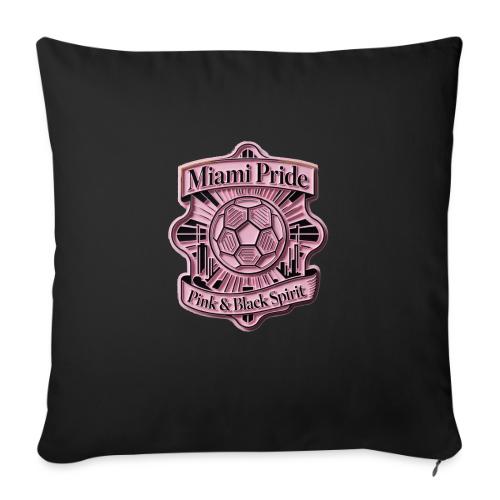 Miami City Pride T Shirt, Vibrant City Pride Gift - Throw Pillow Cover 17.5” x 17.5”