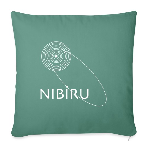 NIBIRU Planet X - Throw Pillow Cover 17.5” x 17.5”