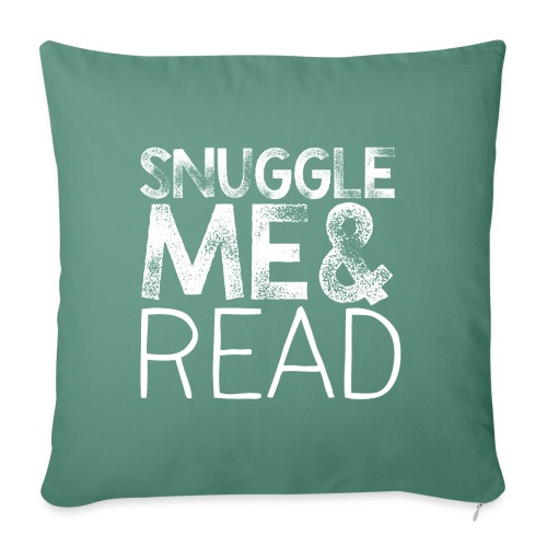 Snuggle Me & Read Teacher Pillow Classroom Library - Throw Pillow Cover 17.5” x 17.5”