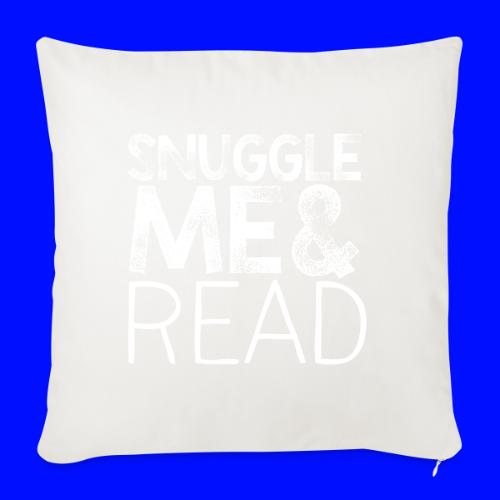 Snuggle Me & Read Teacher Pillow Classroom Library - Throw Pillow Cover 17.5” x 17.5”