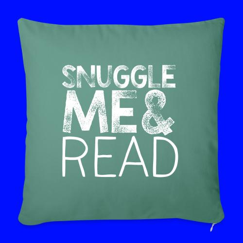 Snuggle Me & Read Teacher Pillow Classroom Library - Throw Pillow Cover 17.5” x 17.5”