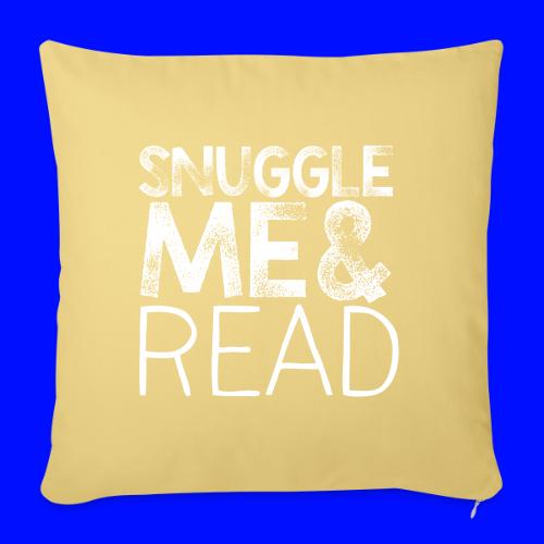 Snuggle Me & Read Teacher Pillow Classroom Library - Throw Pillow Cover 17.5” x 17.5”