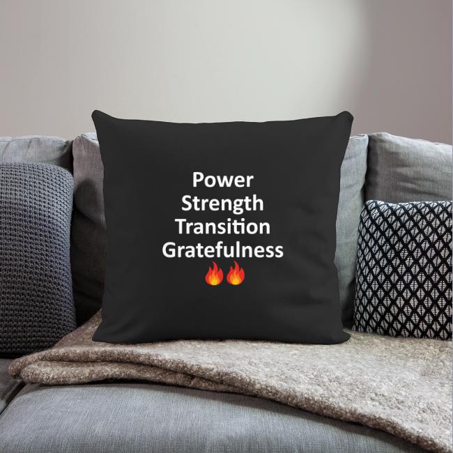 POWER STRENGTH TRANSITION GRATEFULNESS - WHITE