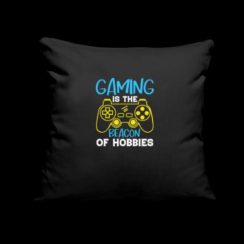 Beacon of Hobbies Tee - Throw Pillow Cover 17.5” x 17.5”
