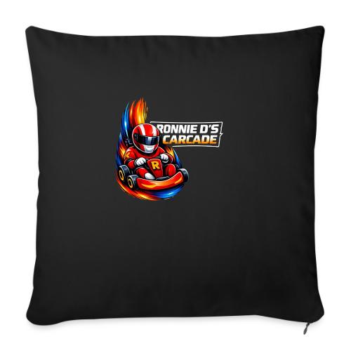 Carcadelogoracer1 - Throw Pillow Cover 17.5” x 17.5”