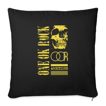 ONE OK ROCK - Ambitions - Throw Pillow Cover 17.5” x 17.5” - black - Front