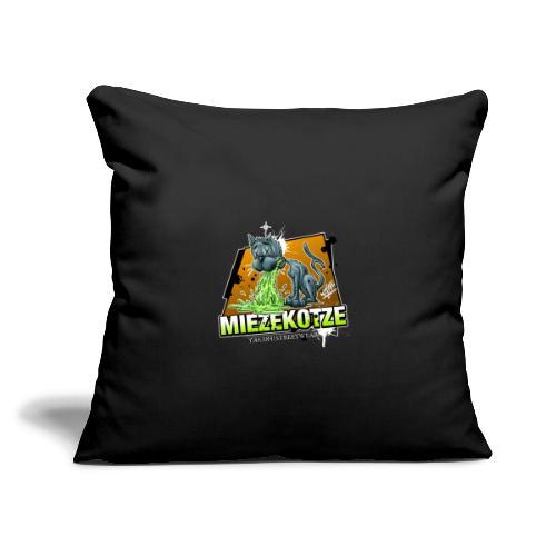 Miezekotze - Throw Pillow Cover 17.5” x 17.5”