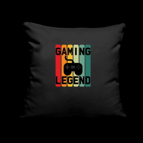 Gaming Legend Retro Bars - Throw Pillow Cover 17.5” x 17.5”