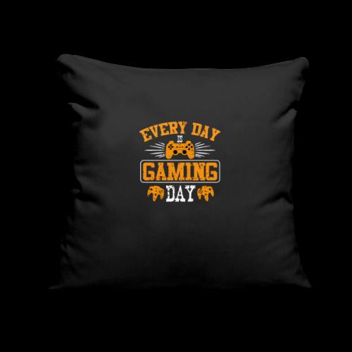 Every Day Is Gaming Day! - Throw Pillow Cover 17.5” x 17.5”