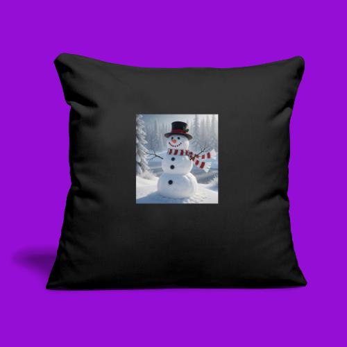 Frosty - Throw Pillow Cover 17.5” x 17.5”