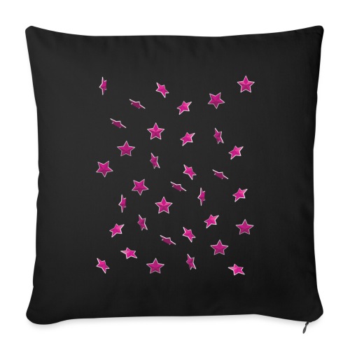 Video Star Collage - Throw Pillow Cover 17.5” x 17.5”