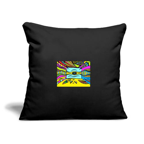 R55 - Throw Pillow Cover 17.5” x 17.5”