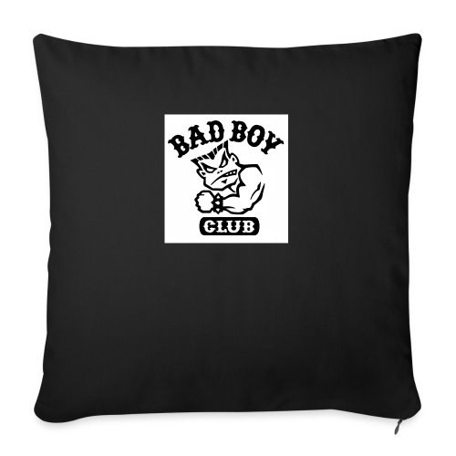 Badboy club - Throw Pillow Cover 17.5” x 17.5”