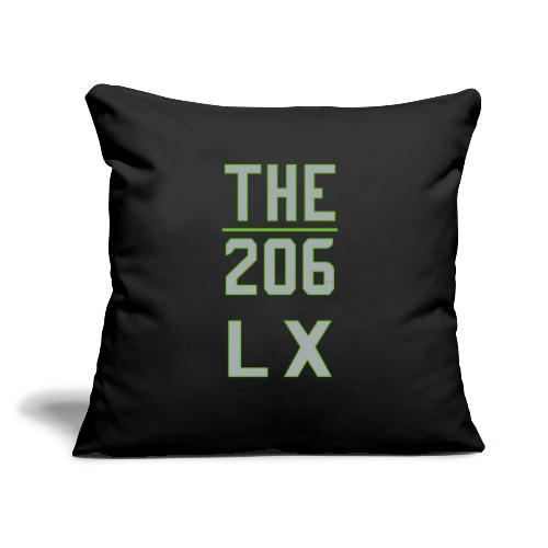 THE | 206 - Vibrant Fan Fashion - Game Win Edition - Throw Pillow Cover 17.5” x 17.5”