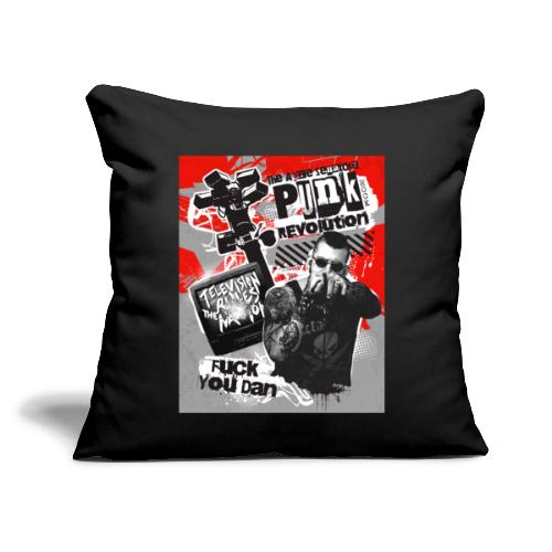 The Aussie Senators Punk Rock Revolution - Throw Pillow Cover 17.5” x 17.5”