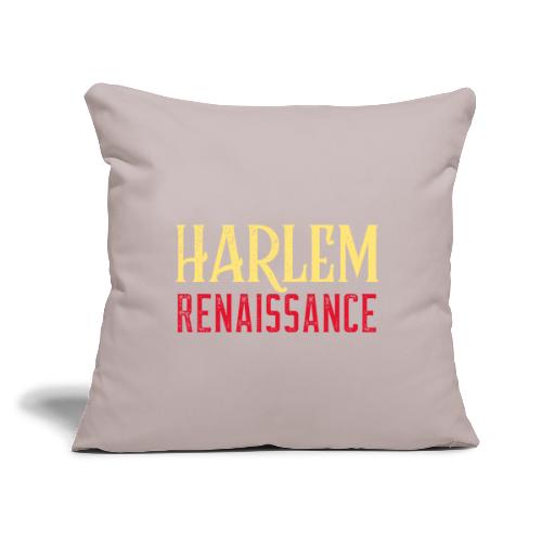 HARLEM Renaissance - Throw Pillow Cover 17.5” x 17.5”