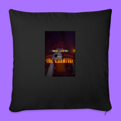 Welcome to the Garnival - Official Update Design - Throw Pillow Cover 17.5” x 17.5”