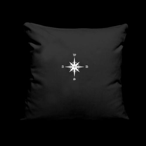 WASD Compass - Throw Pillow Cover 17.5” x 17.5”