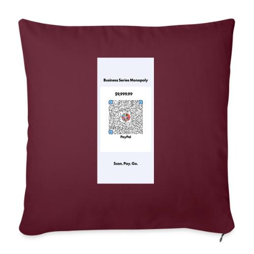 pp my qrcode 1758477437583 - Throw Pillow Cover 17.5” x 17.5”