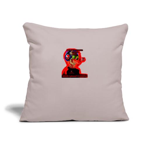 New Logo Branding Red Head Gaming Studios (RGS) - Throw Pillow Cover 17.5” x 17.5”