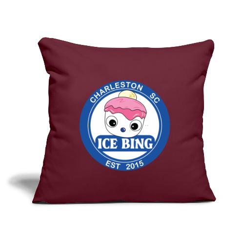 ICEBING002 - Throw Pillow Cover 17.5” x 17.5”